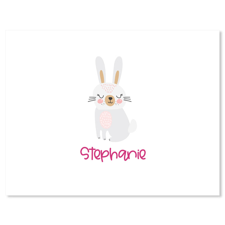 Sweet Bunny Folded Note