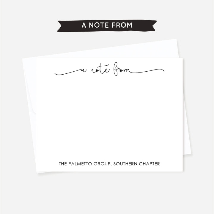 Sassy Swash Flat Note - A Touch of Whimsy Designs