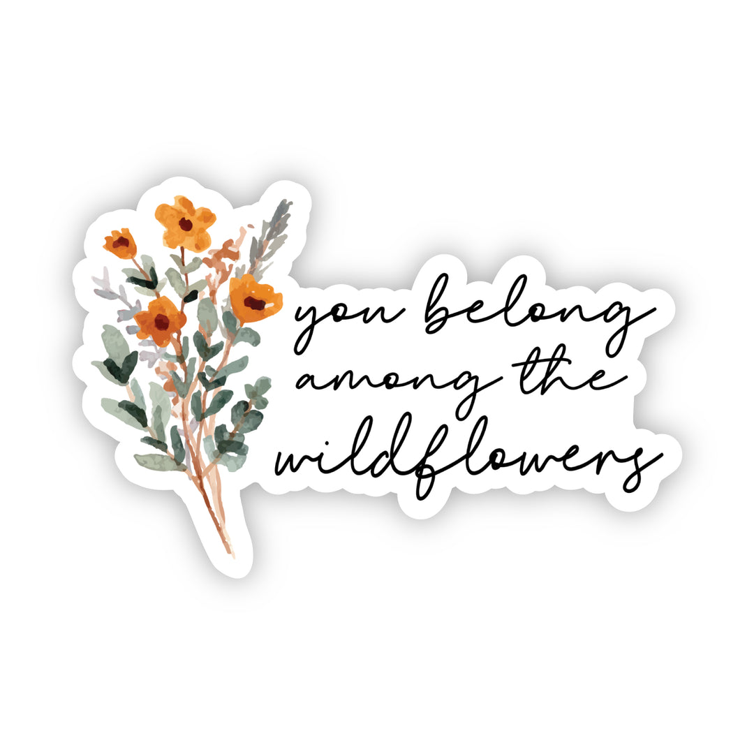 Wildflowers Sticker - A Touch of Whimsy Designs