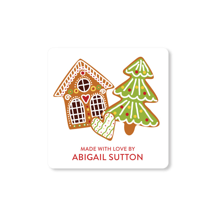 Christmas Cookies Gift Tag Sticker