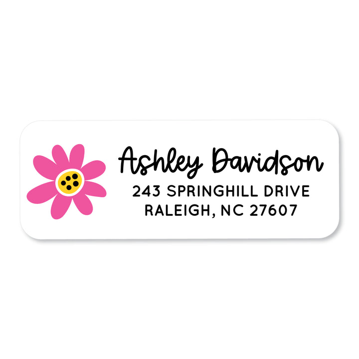 Daisy Address Label