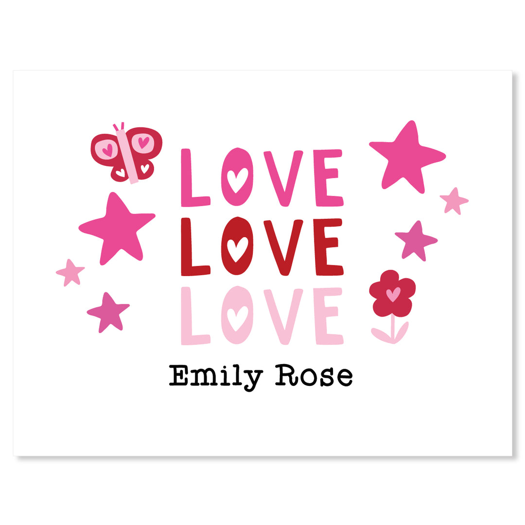 Valentine Doodle Folded Note - A Touch of Whimsy Designs