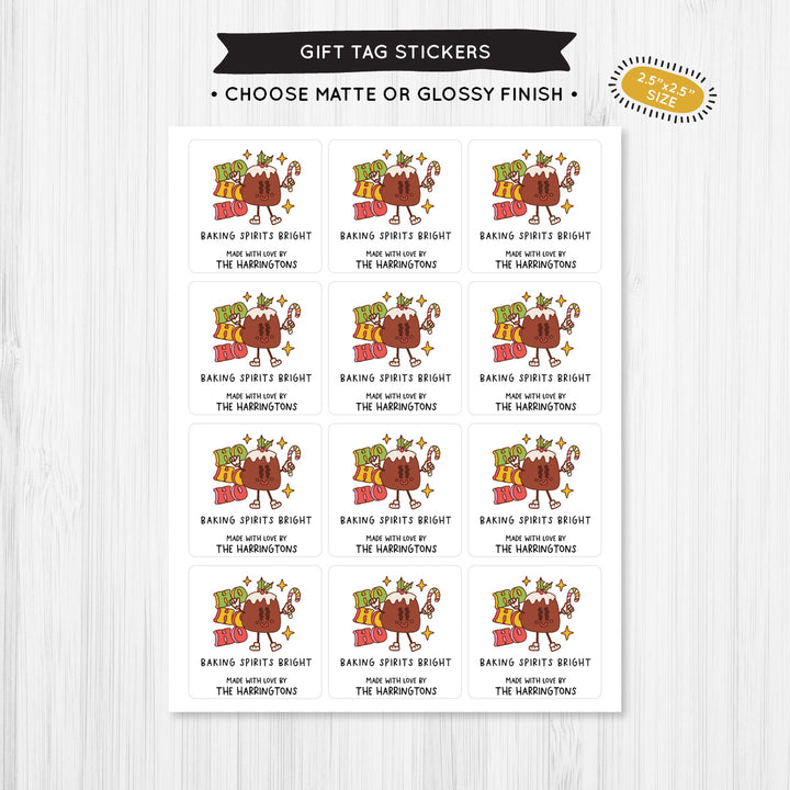 Gettin' Figgy With It Gift Tag Sticker