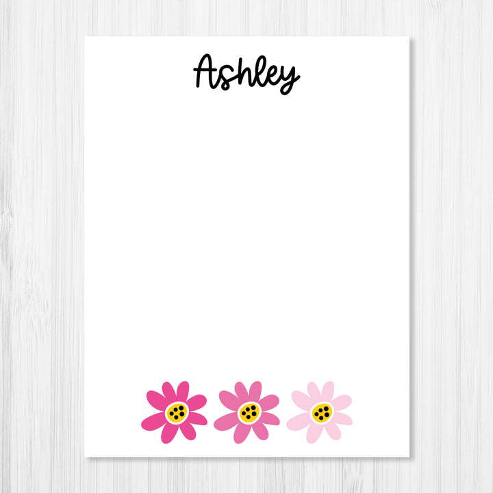 Daisy Notepad - A Touch of Whimsy Designs