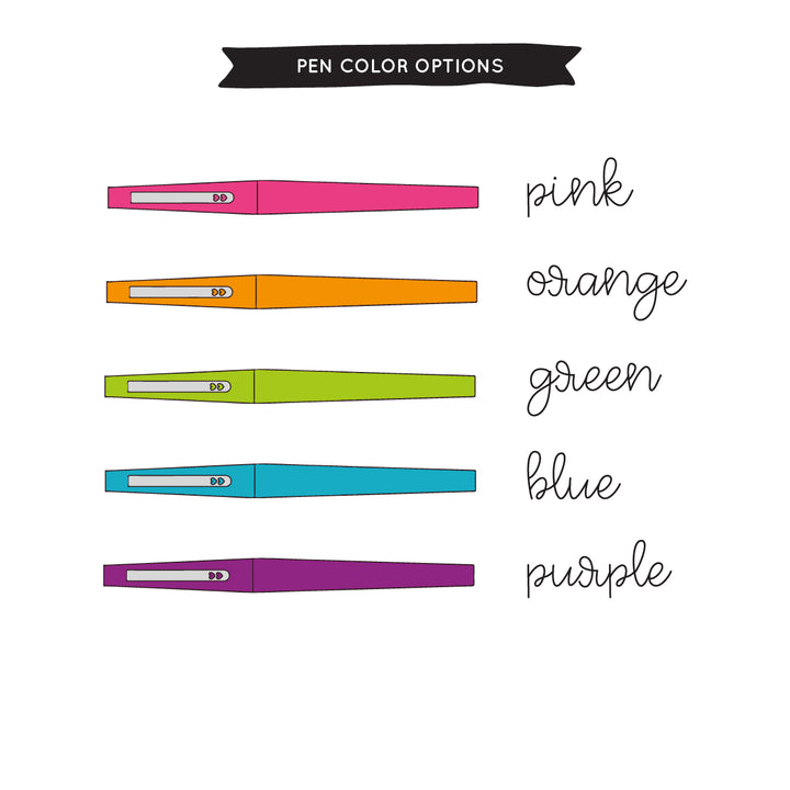 Flair Pen Notepad - A Touch of Whimsy Designs