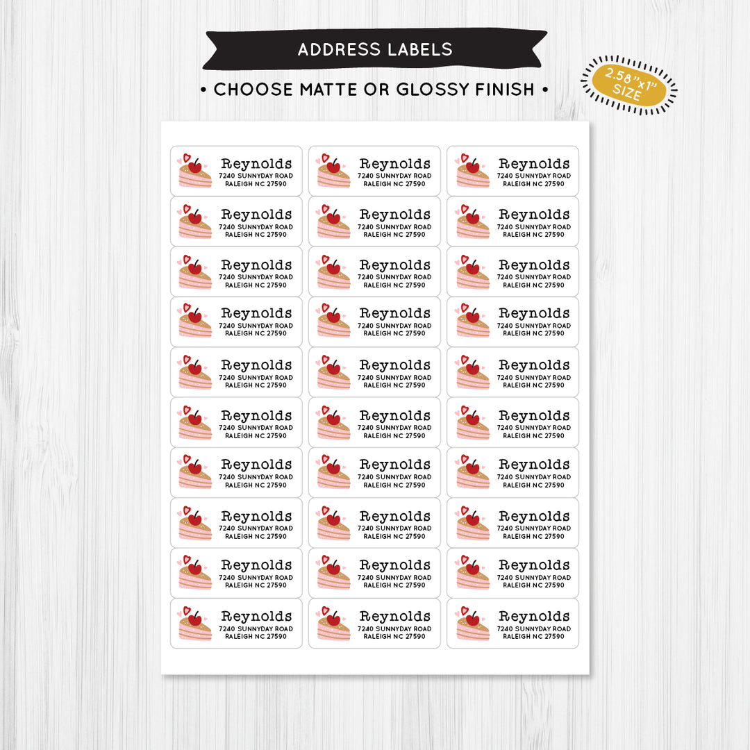 Sweet Treats Address Label - A Touch of Whimsy Designs