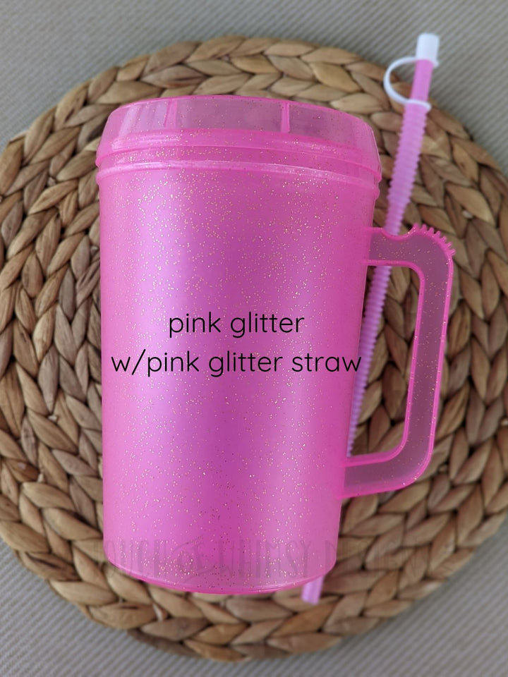 Hip Sip Trucker Mug (pick color & design) - A Touch of Whimsy Designs