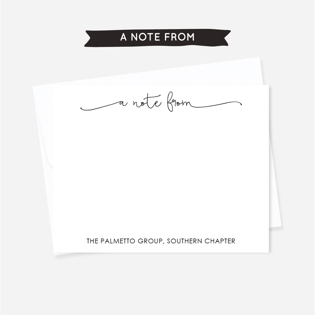 Sassy Swash Flat Note - A Touch of Whimsy Designs