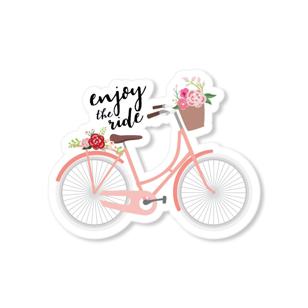 Enjoy the Ride Sticker – A Touch of Whimsy Designs
