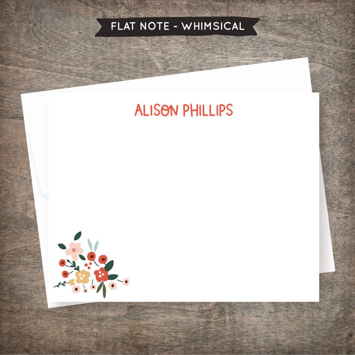 Floral Bunches Flat Note