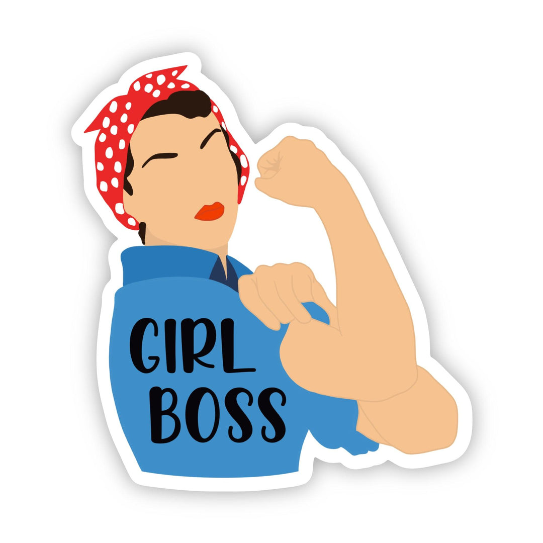 Girl Boss Sticker - A Touch of Whimsy Designs