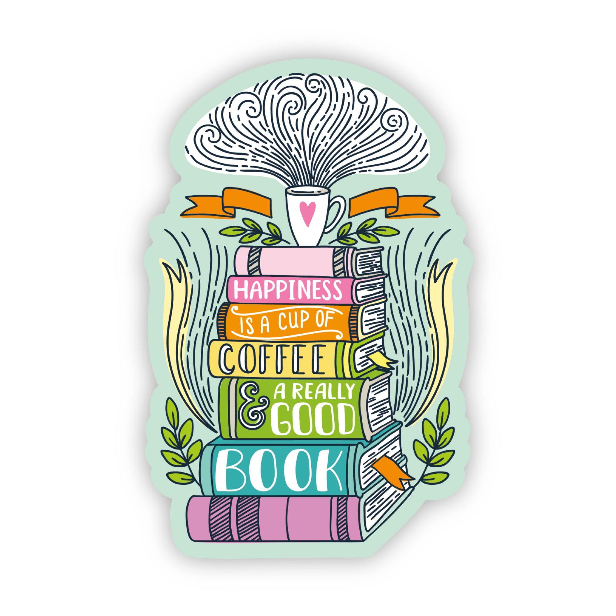 Good Books Sticker – A Touch of Whimsy Designs