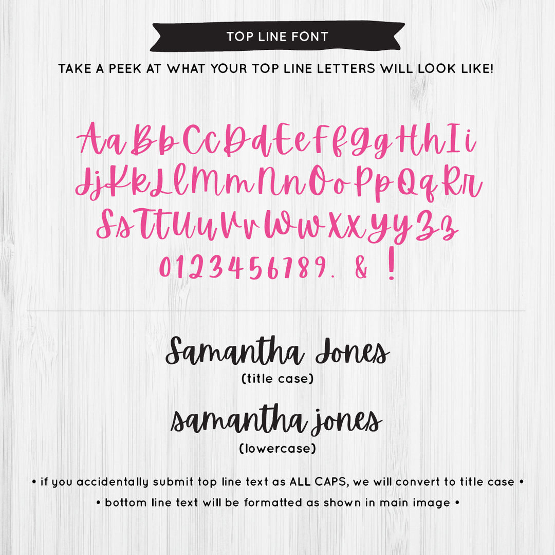 Handwritten Script Address Label - A Touch of Whimsy Designs