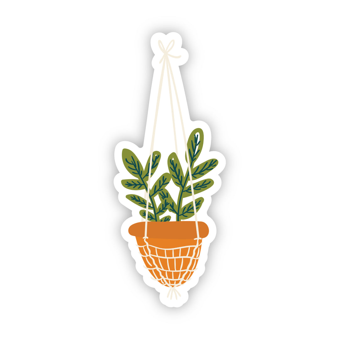 Hanging Plant Sticker - A Touch of Whimsy Designs