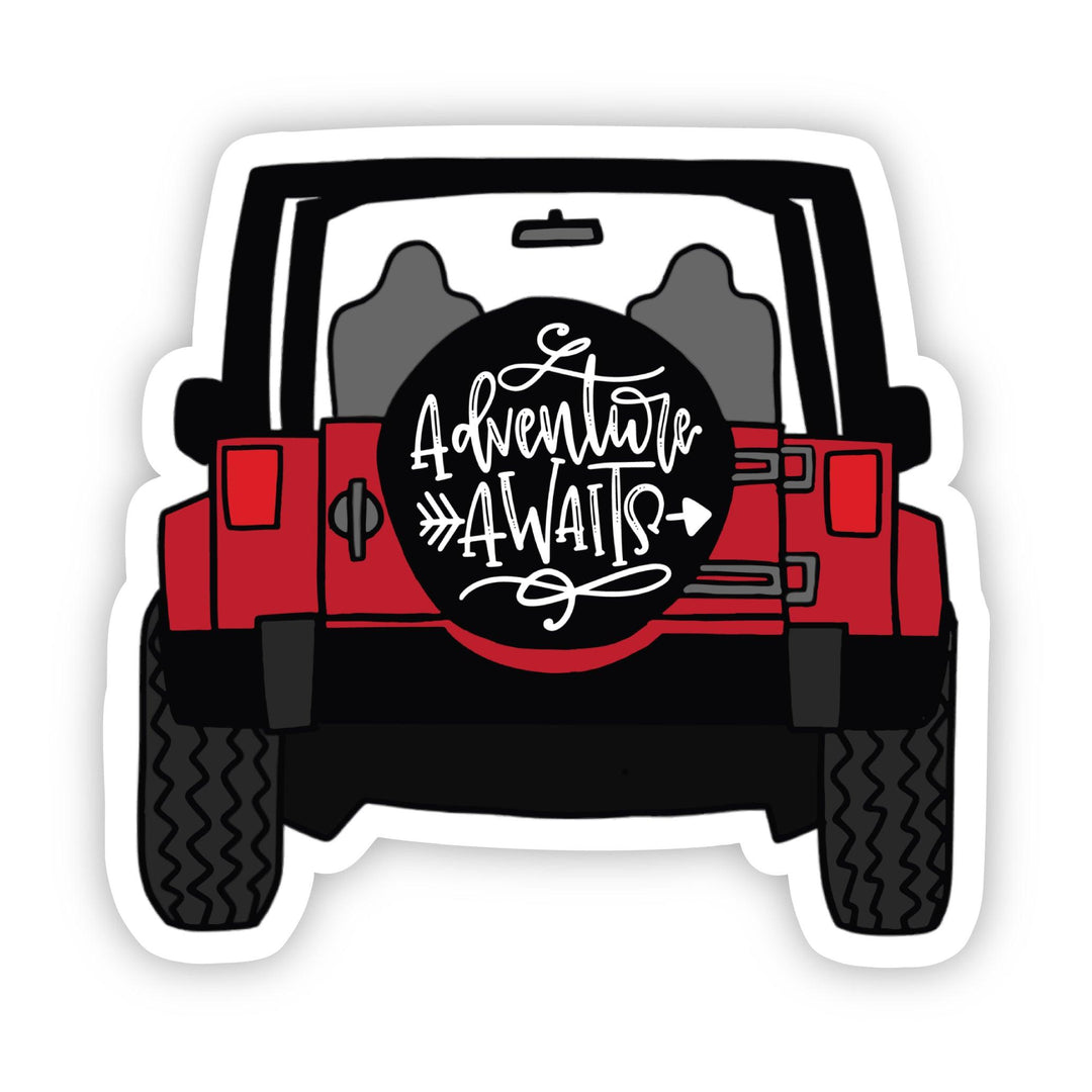 Jeep Vinyl Sticker - A Touch of Whimsy Designs