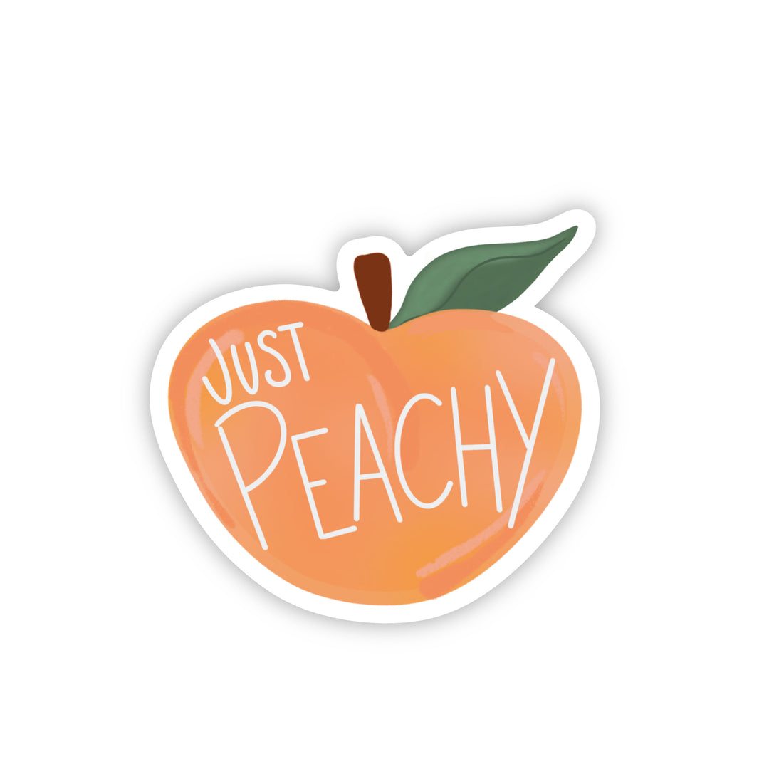 Just Peachy Sticker - A Touch of Whimsy Designs