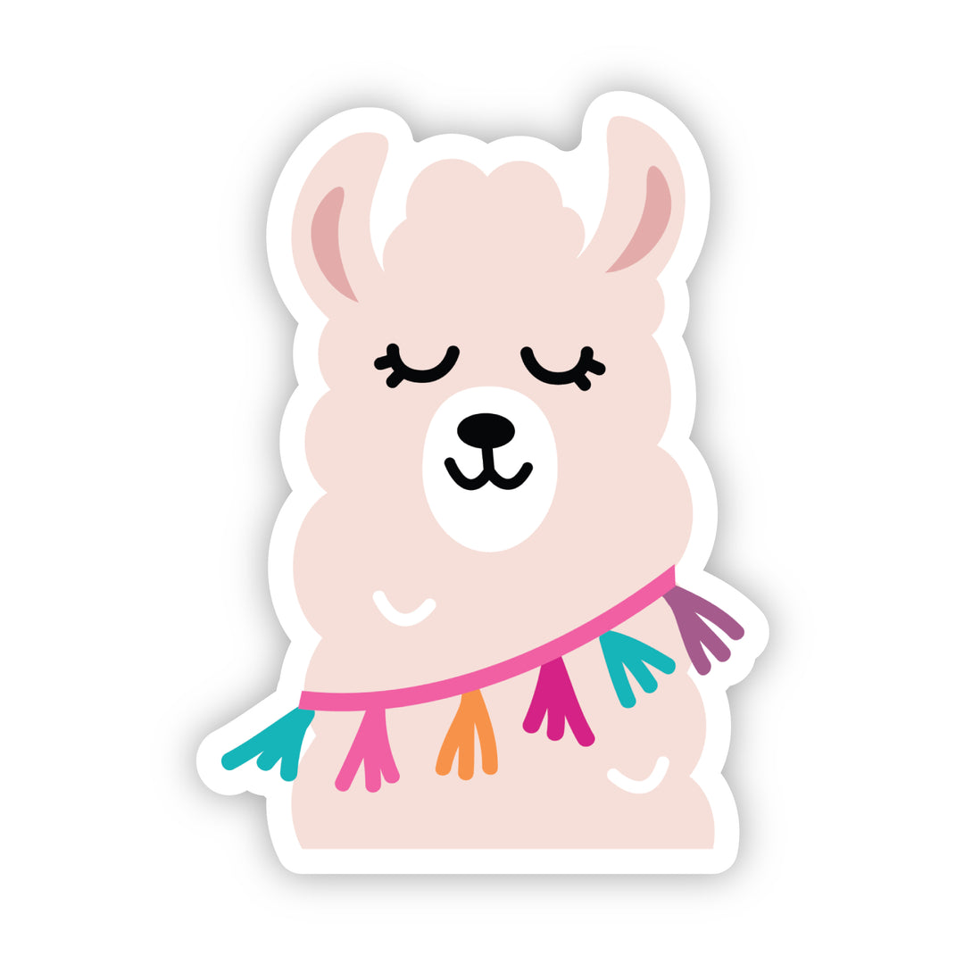 Llama Sticker - A Touch of Whimsy Designs