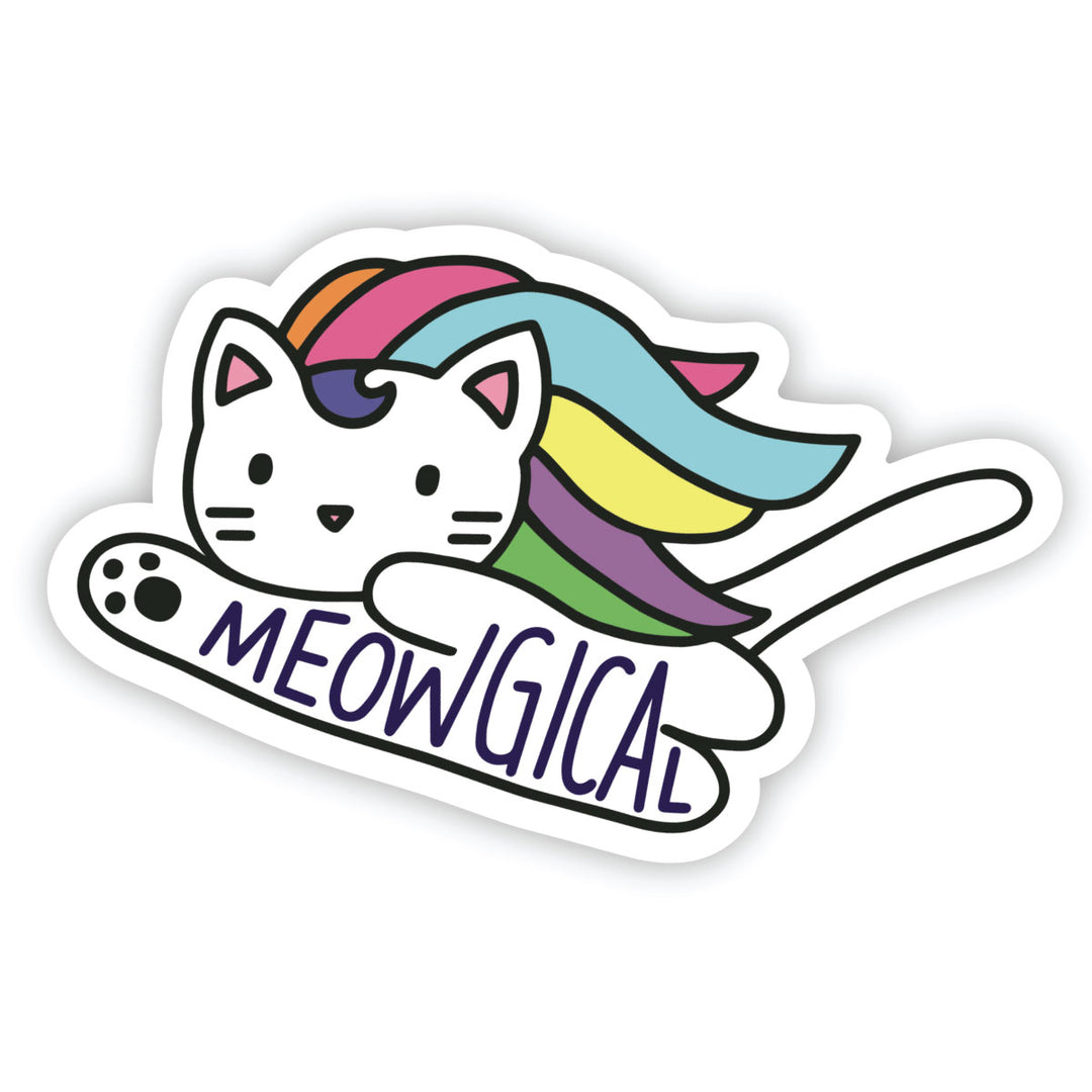 Meowgical Sticker - A Touch of Whimsy Designs
