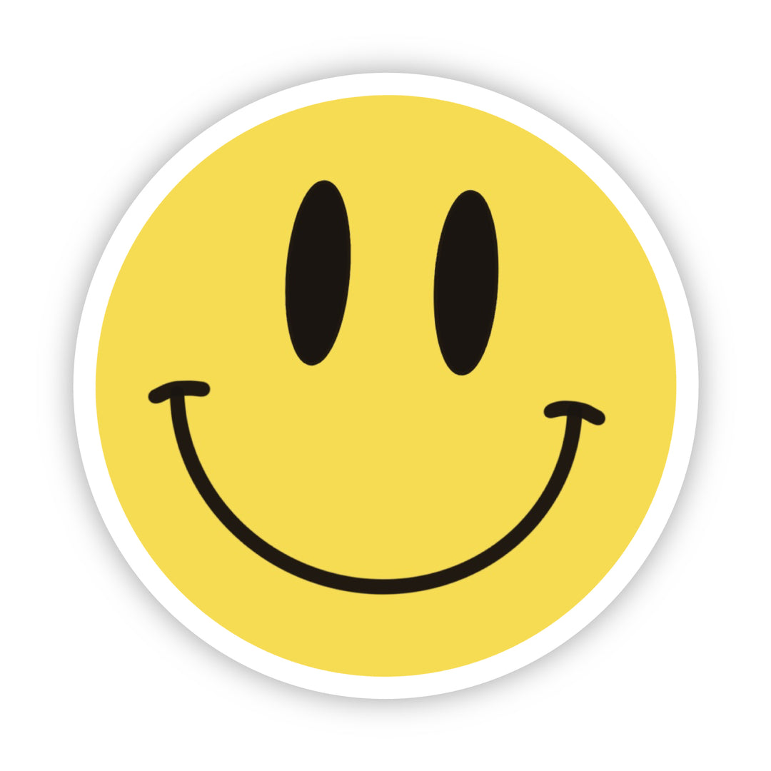 Simle Image Sticker Happy Face Sticker – A Touch of Whimsy Designs