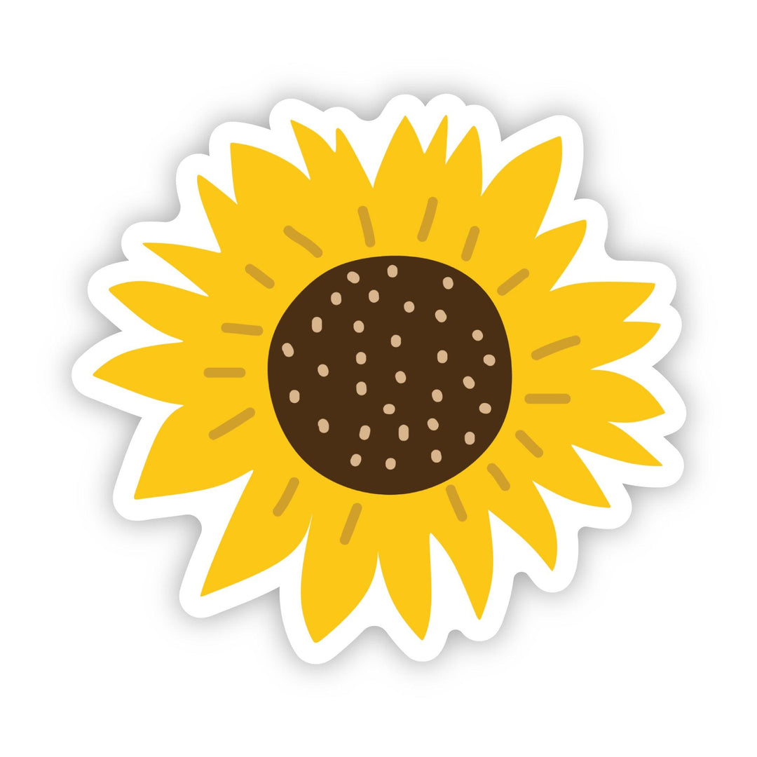 Sunflower Sticker - A Touch of Whimsy Designs