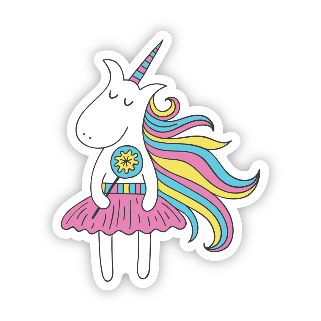 Unicorn Wand Sticker - A Touch of Whimsy Designs